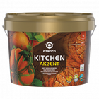 Краска акриловая Eskaro Akzent Kitchen шелковистый мат белый 2.7л (42035)