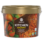 Краска акриловая Eskaro Akzent Kitchen шелковистый мат белый 0,9л (42034)