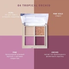 Палетка тіней для повік Paese Daily Vibe 04 Tropical Orchid - 5.5g
