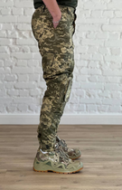 Тактичні штани ріп-стоп з флісовою підкладкою з НАКОЛІННИКАМИ Піксель S - зображення 3