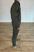 Форма армейская на флисе рип-стоп китель с брюками олива XXXL - изображение 2