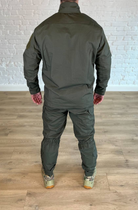Форма армейская на флисе рип-стоп китель с брюками олива XXXL - изображение 4