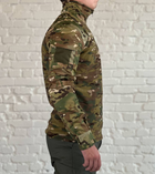 Армейский убакс флисовый с рукавами рип-стоп (без подкладки) для ВСУ Мультикам L - изображение 3