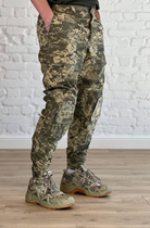 Тактичні штани ріп-стоп з флісовою підкладкою з НАКОЛІННИКАМИ Піксель XXXL - зображення 2