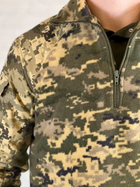 Убакс военный на флисе с рукавами рип-стоп и флисовой подкладкой для ВСУ Пиксель M - изображение 6