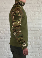 Военный Убакс на флисе с рукавами рип-стоп (без подкладки) для ВСУ Мультикам/Олива S - изображение 3