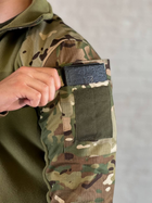 Військовий Убакс на флісі з рукавами ріп-стоп (без підкладки) для ЗСУ Мультикам/Олива S - зображення 7