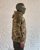 Военная флиска с капюшоном для ВСУ Мультикам XXL - изображение 4