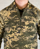 Военно-тактический Убакс на флисе с рукавами рип-стоп (без подкладки) Пиксель S - изображение 5