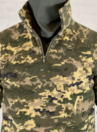 Тактический армейский убакс на флисе со вставками рип-стоп Пиксель L - изображение 5