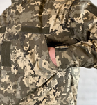 Китель военный флисовый рип-стоп с манжетами Пиксель S - изображение 5
