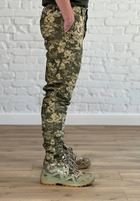 Армейские штаны рип-стоп с флисовой подкладкой Пиксель M - изображение 4