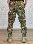Тактически-военные штаны рип-стоп с флисовой подкладкой Мультикам XL - изображение 4