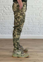 Армійські штани ріп-стоп з флісовою підкладкою Піксель L - зображення 4