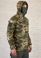 Убакс тактически-военный на флисе с капюшоном Пиксель XXL - изображение 7