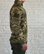 Военно-тактический Убакс на флисе с рукавами рип-стоп (без подкладки) Пиксель M - изображение 3