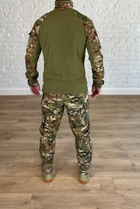 Военно-тактическая форма на флисе рип-стоп убакс со штанами Олива XXXL - изображение 4