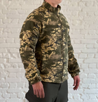 Военно-тактический костюм для ВСУ, НГУ осенний на флисе Пиксель L - изображение 8