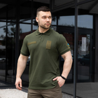 Мужская тактическая футболка поло хаки армейская XL (68818896) - изображение 1