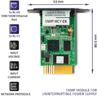 Adapter wewnętrzny do UPS Qoltec SNMP (5901878503899) - obraz 4