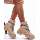 Жіночі черевики високі Acorn 38 Бежеві (5905677884159) - зображення 3