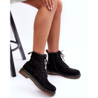 Жіночі черевики високі Asteoris 38 Чорні (5905677672091) - зображення 4