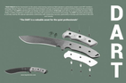 Ніж Tops Knives TOPS Knives Dart Fixed Blade Knife 5160 Steel Black 17,8 cm (DART-002) - зображення 15