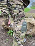 Військова форма мультикам демісезонна тактична multicam з наколінниками військова форма з курткою мультикам 52 - зображення 5