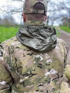 Військова форма мультикам демісезонна тактична multicam з наколінниками військова форма з курткою мультикам 54 - зображення 7