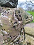Військова форма мультикам демісезонна тактична multicam з наколінниками військова форма з курткою мультикам 52 - зображення 8