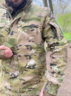 Військова форма мультикам демісезонна тактична multicam з наколінниками військова форма з курткою мультикам 48 - зображення 10