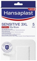 Пластырь Hansaplast Sensitive 3XL 5 Dressings 10 x 15 см (4005800304040) - изображение 1