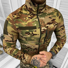 Чоловіча літня Куртка із липучками під шеврони / Легка Вітровка мультикам розмір XL - зображення 1