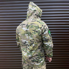 Чоловіча літня Куртка із кишенями та липучками під шеврони ріп-стоп мультикам розмір 2XL - зображення 5