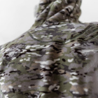 Мужская Флисовая Куртка с капюшоном и липучками под шевроны мультикам размер S - изображение 7