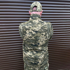 Уставный мужской Китель со скрытым капюшоном / Полевая форма рип-стоп пиксель размер XL - изображение 3