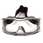 Защитные Очки - Маска Pyramex Capstone 600 с Вентиляцией и Anti-Fog покрытием прозрачные - изображение 3