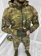 Мужская Демисезонная Куртка SoftShell с капюшоном мультикам размер 2XL - изображение 1
