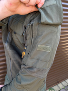 Чоловіча Флісова Куртка з Захисними накладками та вентиляційними пазухами олива розмір XL - зображення 6