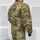 Демисезонный мужской Бомбер на флисе / Плотная Куртка с липучками под Шевроны пиксель размер L - изображение 3