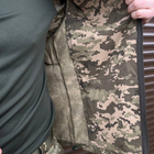 Чоловіча літня Куртка із липучками під шеврони / Легка Вітровка з капюшоном піксель розмір XL - зображення 6