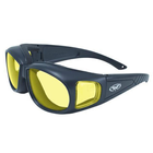Захисні Окуляри Global Vision Outfitter з Ущільнювачем та Anti-Fog покриттям жовті - зображення 2