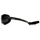 Защитные очки Pyramex XS3-PLUS с уплотнителем и Anti-Fog покрытием черные - изображение 4