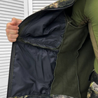 Чоловічий демісезонний Костюм Gofer Куртка + Штани / Польова форма Softshell камуфляж розмір 2XL - зображення 6
