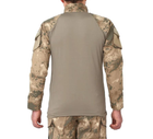 Чоловіча тактична сорочка бойова з довгим рукавом для військових та армії ЗСУ Бежевий XXL - зображення 2