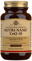 Suplement diety Solgar Nutri-Nano Coenzyme Q10 3.1x 50 Softgels (33984009165)