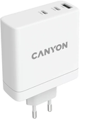 Зарядний пристрій Canyon H-140-01 GaN PD 140W QC 3.0 30W White (CND-CHA140W01) - зображення 3