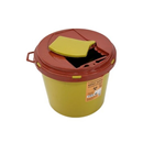 Контейнер для медицинских отходов 3.5 л, вторичный пластик, желтый - изображение 5