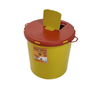 Контейнер для утилизации медицинских отходов 10 л, вторичный пластик, желтый - изображение 3
