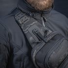 Однолямочный рюкзак тактический Cross Bag Slim Elite Hex Multicam Black/Black - сумка военная - изображение 3